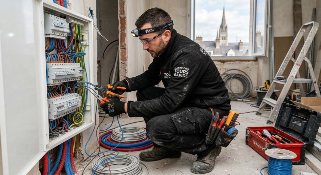 electricien tours rapide